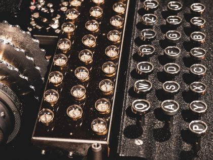 The Enigma machine