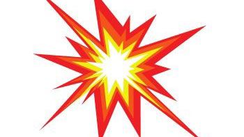 Cartoon explosion