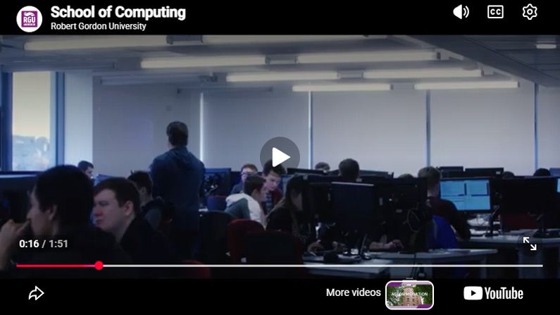 Play Video - School of Computing