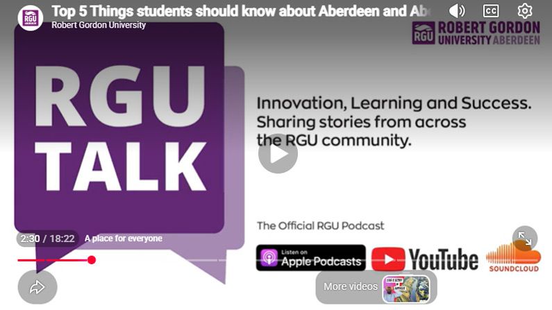 Play Video - Podcast: Top 5 Things in Aberdeen and Aberdeenshire